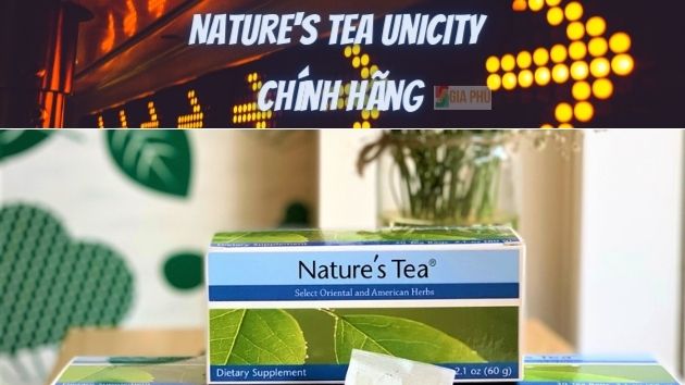 Trà Nature's Tea Unicity chính hãng tại Gia Phú Shop