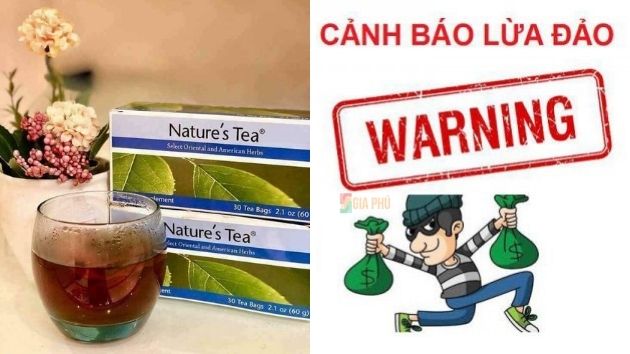 Trà Nature's Tea Unicity lừa đảo