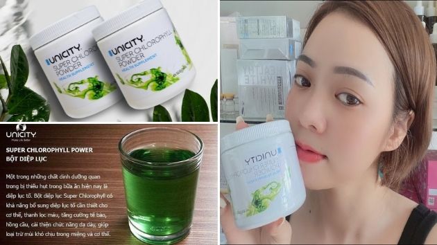 Bột diệp lục unicity chính hãng giá rẻ