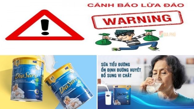 Sữa non DiaSure lừa đảo