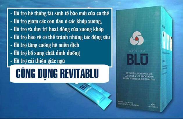 công dụng của Revita Blu Jeunesse