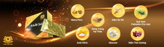 Thành phần Multi Juice tế bào gốc