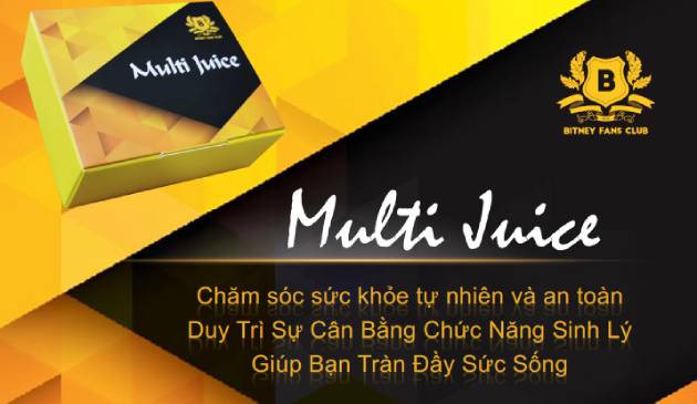 Giới thiệu về sản phẩm tế bào gốc Multi Juice