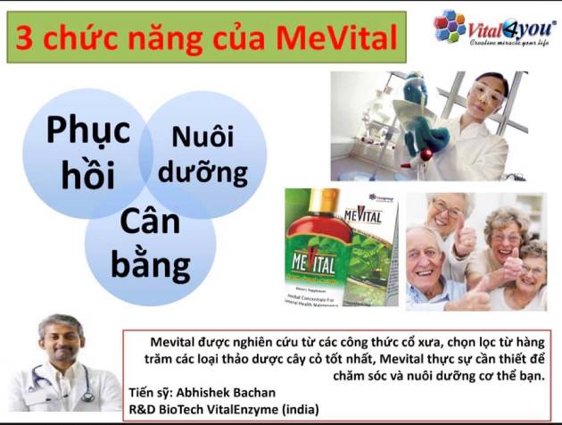 Mevital có tác dụng phụ không