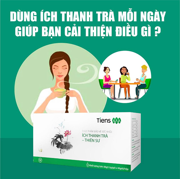 Ích thanh trà có tác dụng gì