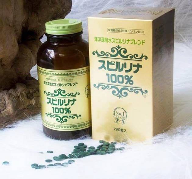 Tảo xoắn Spirulina Nhật Bản chính hãng giá bao nhiêu