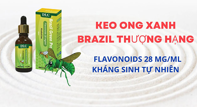 Keo Ong Xanh Brazil Green Propolis có tốt không