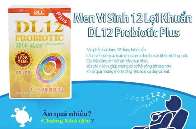 Tác dụng phụ của Dl12 Probiotic