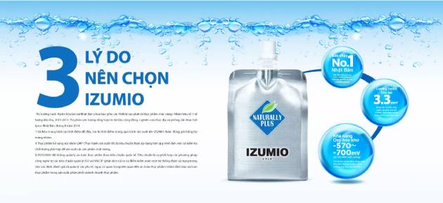 Nước IZUMIO có tốt không