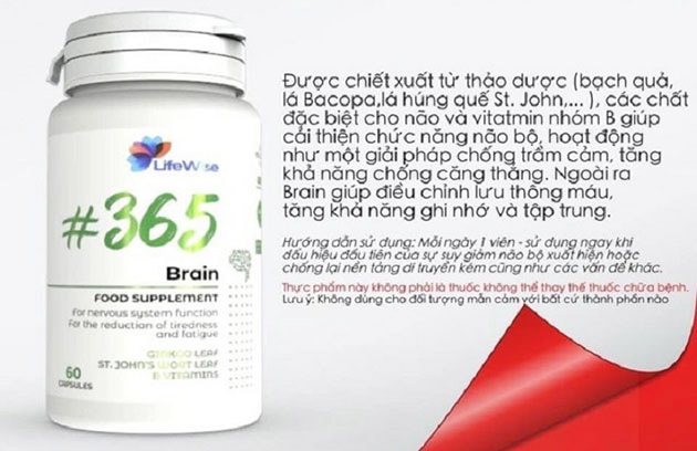 Thành phần cấu tạo của LifeWise 365 Brain