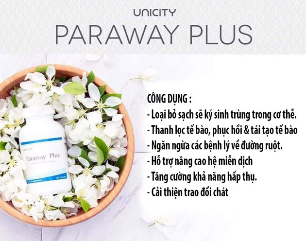 Công dụng của Paraway Plus Unicity